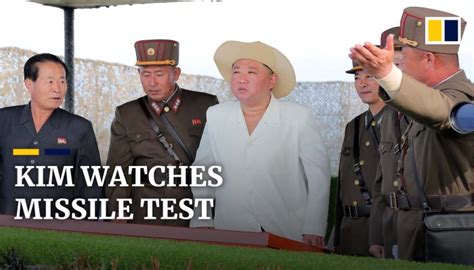 Kim Jong-un oversees missile launch, one of several recent tests by ...