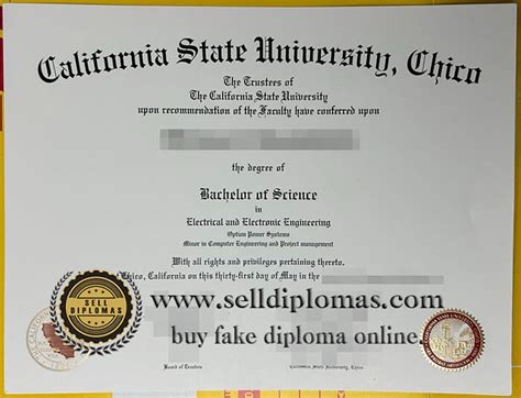 Buy California State University Chico degree online.