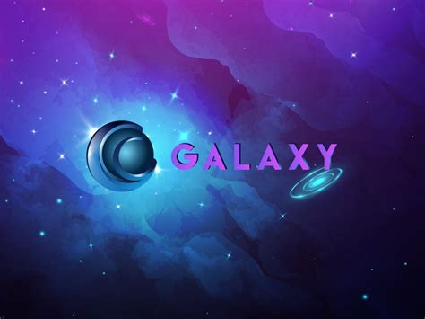 Galaxy Logo Design | Galaxy, Logo design, Website logo design