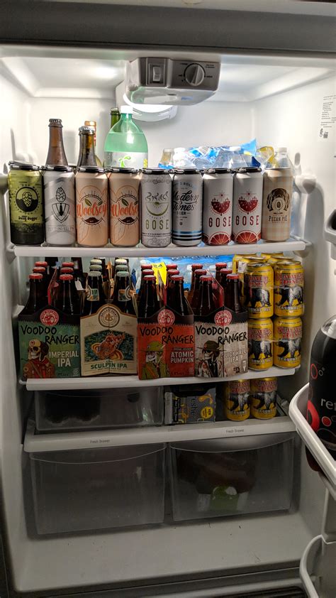 Gotta love the garage fridge! : r/beer