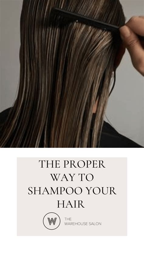 The Proper Way to Shampoo Your Hair Hair Shampoo, Shampoo And ...