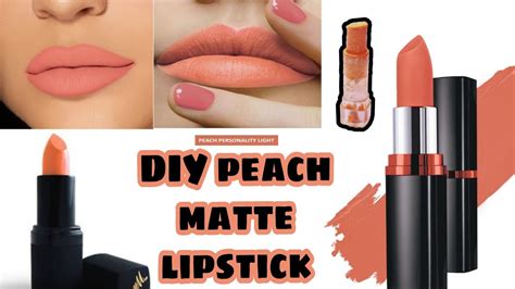 How To Make Peach Lipstick At Home | Lipstutorial.org