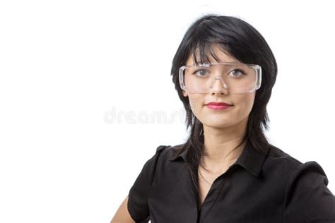 Wearing protective goggles stock photo. Image of healthcare - 69331834