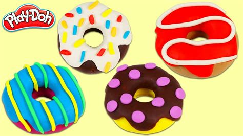 How to Make Different Play Doh Donuts! - YouTube