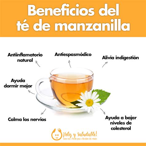 Beneficios del té de manzanilla | Te de manzanilla beneficios ...