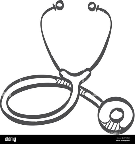 Stethoscope Doctor Drawing