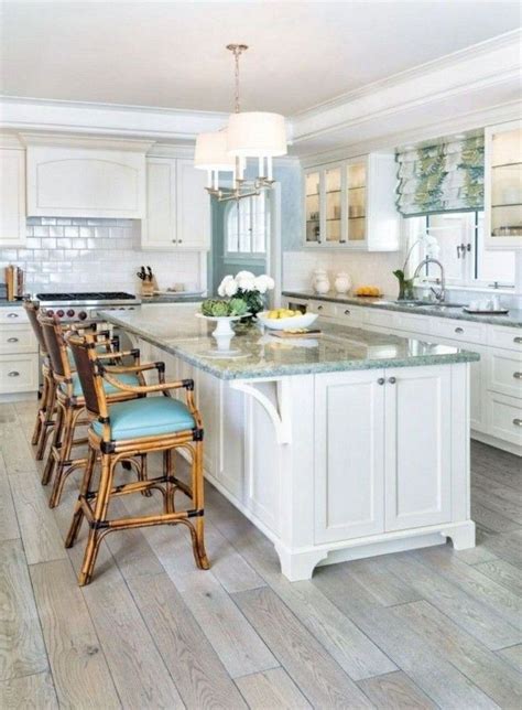 48 Gorgeous Coastal Kitchen Design Ideas - PIMPHOMEE