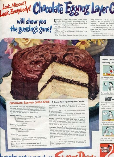 Vintage Swans Down Cake Recipes | Bryont Blog