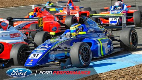 British F4 Knockhill Race Highlights | F4 British Championship | Ford Performance - YouTube