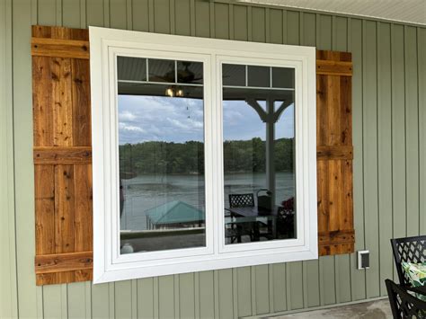 Cedar Wood Farmhouse Style Shutters | Pistol Pete's