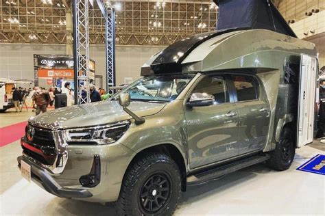 Toyota Hilux gets converted into off-grid mobile home