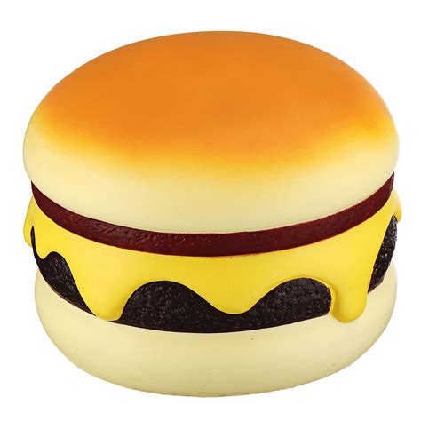 Cutie Creative Squishy Cheese Beef Burger Humongous Giant Hamburger 22CM Bread Jumbo Gift Soft ...