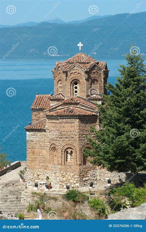 Saint John at Kaneo in Ohrid, Macedonia Stock Photo - Image of coast, cathedral: 22576206