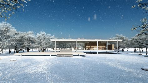 Farnsworth House on Behance