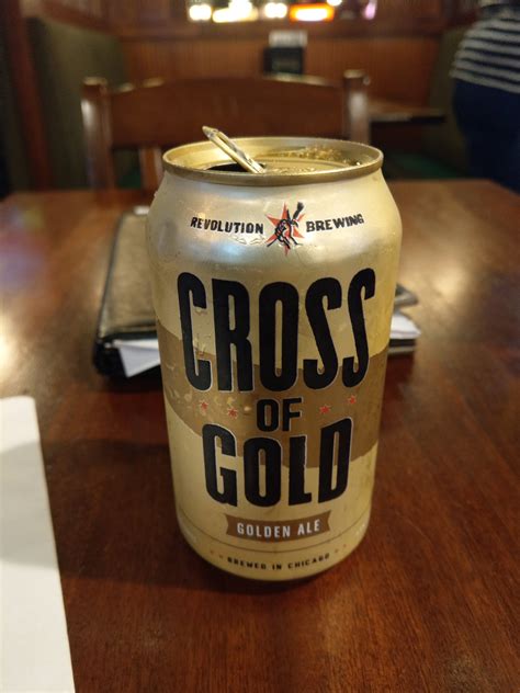 Cross of Gold, o de como hay muchas cervezas en el menú para no repetir