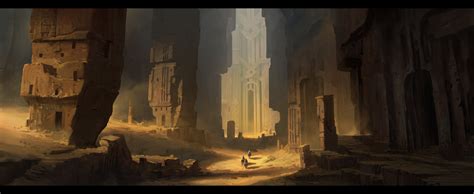 ArtStation - Brutalist Fantasy Ruins