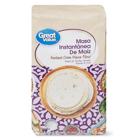 Great Value Instant Corn Masa Flour, 60 oz - Walmart.com