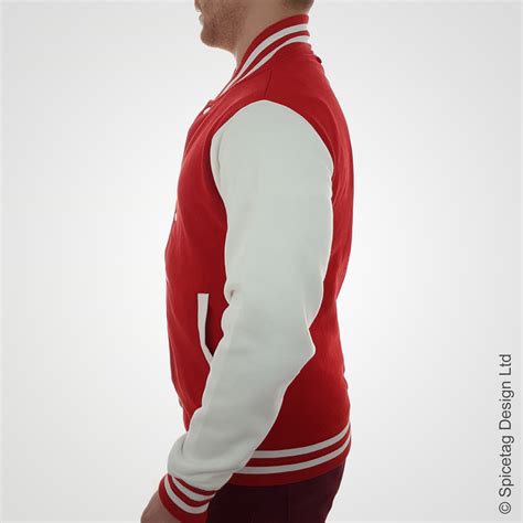 Red Varsity Jacket – Spicetag