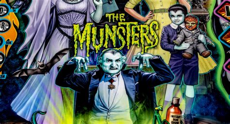 Stern Pinball Announces New Munsters Pinball Machines - Stern Pinball