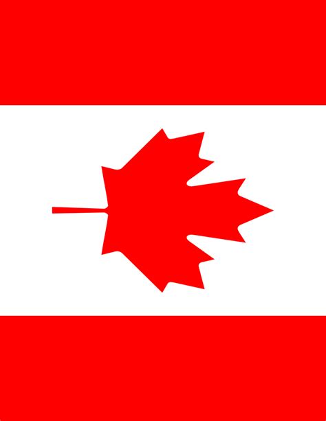 Canada Flag Clipart - ClipArt Best