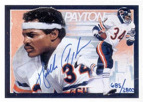 Walter Payton | PSA AutographFacts℠