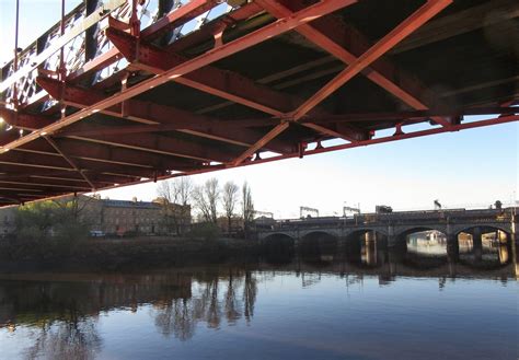 River Clyde Bridges | George V Bridge from under the Suspens… | Flickr