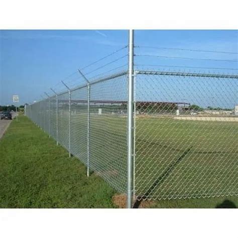 Iron GI Compound Fencing Wire Mesh, for Defence, Rs 300 /square meter Baba Lal Dass Security ...