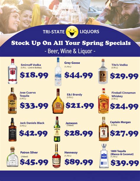 Discount Tax-free Liquor Store Delaware|Monthly Beverage Specials