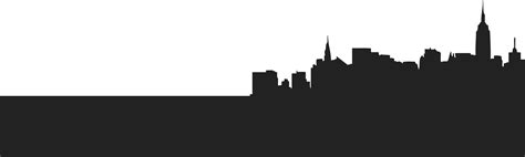 City Skyline Silhouette Clip Art - ClipArt Best