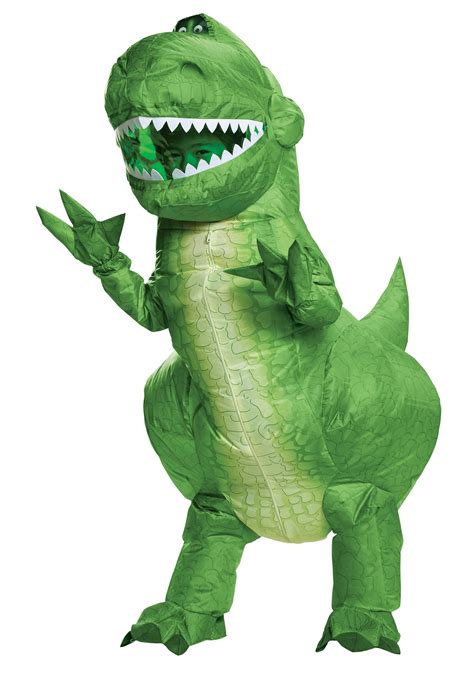 Kids Toy Story Rex Inflatable Costume