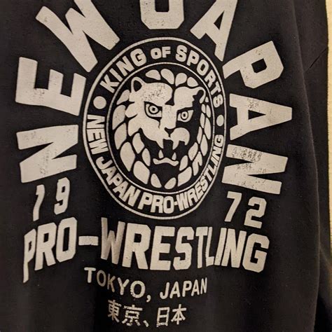 NJPW hoodie from SPLX in medium. Worn but still in... - Depop