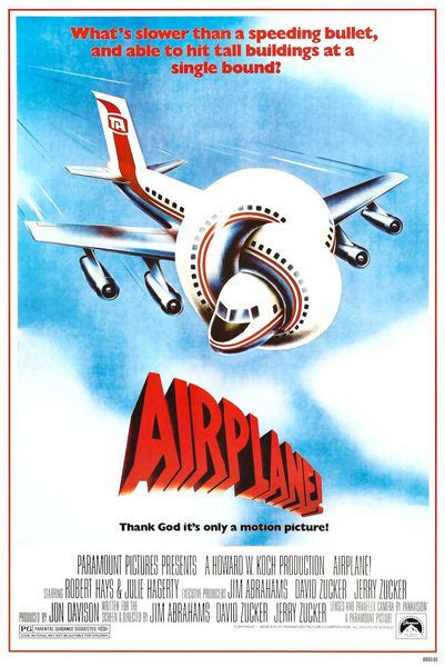 Poster: Airplane! - Comedy Movie Poster (24"x36") – BananaRoad