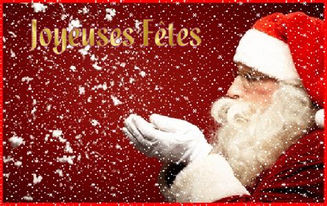 Joyeuses fêtes (jolies images animées pères noel)