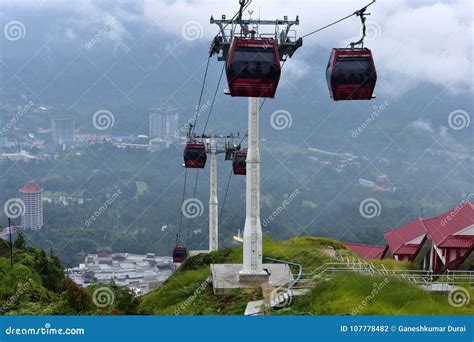 Genting Highlands, Malaysia - November 2, 2017: Genting Highlands Cable ...