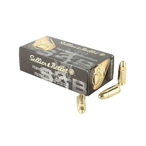 Sellier & Bellot 9mm Luger 124 GR. FMJ - 50RD - Top Gun Supply