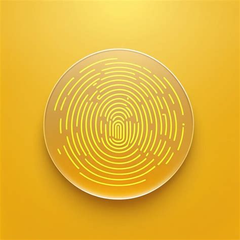 Premium AI Image | Fingerprint Icon