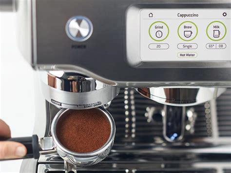 The Breville Oracle Touch Achieves Higher Ground With a Swipe and a Tap