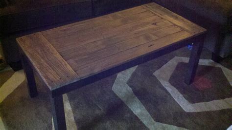 Recycled Pallets and 2 Ikea Lacks Made an awesome Rustic Coffee Table - IKEA Hackers - IKEA Hackers