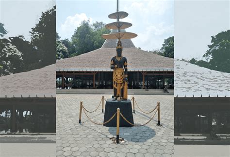 Museum Trowulan | Lamp post, Museum, Structures