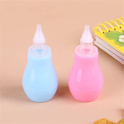 Infant Nasal Cleaner Aspirator Vacuum Sucker Baby Nose Mucus Snot ...