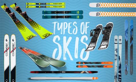 Types of Skis: Visual Guide With Pros and Cons - Cool of the Wild