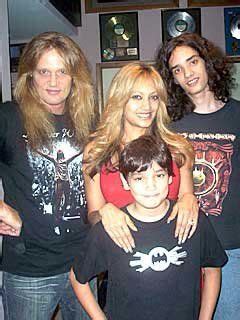 Sebastian Bach &Family | Sebastian bach, Star family, Rock chic