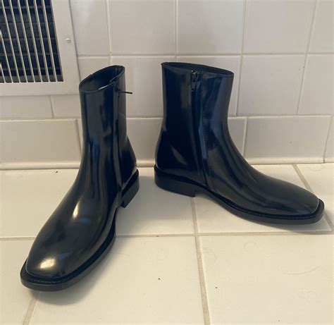 Balenciaga Balenciaga Black Leather Boots | Grailed