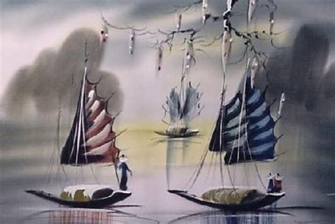 Vietnam’s traditional silk painting