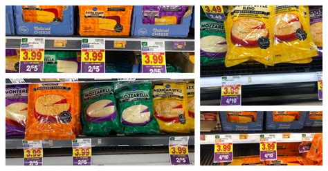 Kroger brand Cheeses (BIG ONES) are JUST $2.50 each!!! - Kroger Krazy