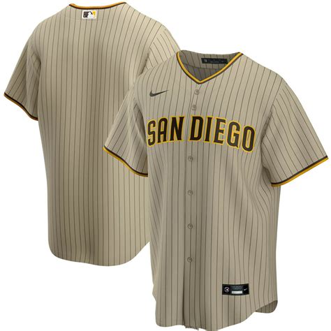 San Diego Padres Nike Alternate 2020 Replica Team Jersey - Sand/Brown - Walmart.com - Walmart.com