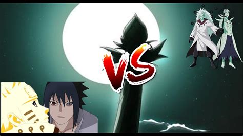 Naruto Sasuke VS Obito Madara - YouTube