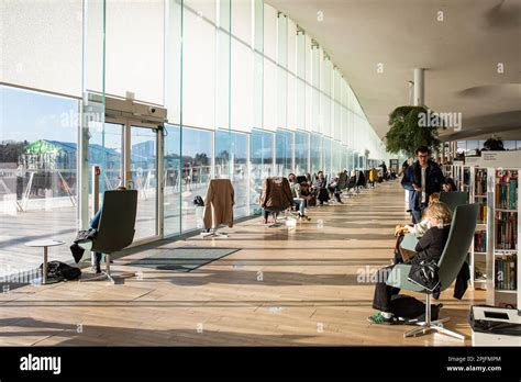 Helsinki Central Library Oodi interior in Helsinki, Finland Stock Photo ...