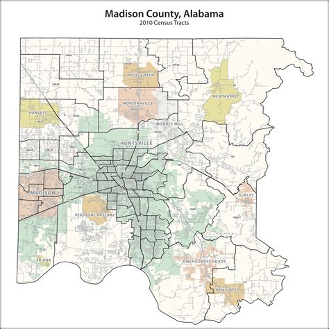 Map Of Madison County Alabama - Maping Resources