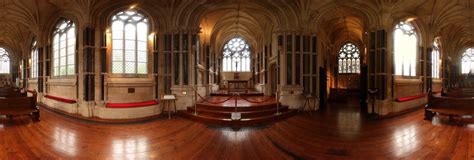 Kylemore Abbey's Gothic Church Interior - Ireland